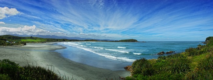 Tauranga Bay, New Zealand Coastline
