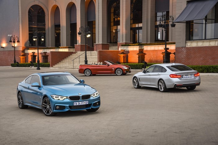 BMW 4 Series Coupe, Convertible, and Gran Coupe