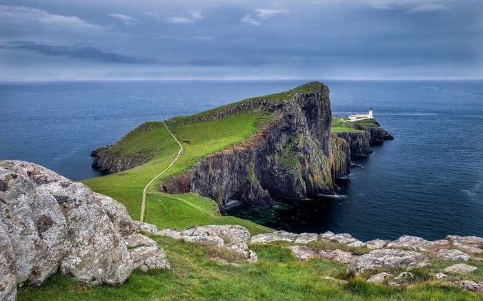Neist Point Lighthouse on the Isle of Skye