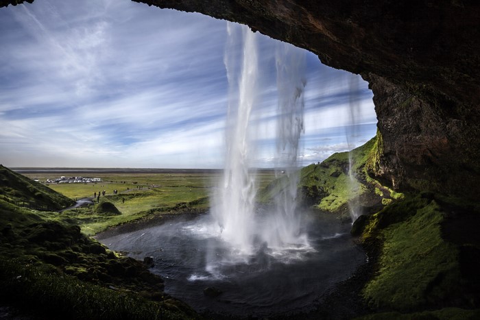 4k 5k Seljalandsfoss Waterfalls Iceland Scenery Hd Wallpaper