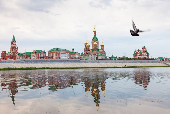 Yoshkar-Ola Republic of Mari El Russia River Malaya Kokshaga