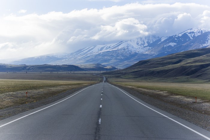 4K Altai Mountains Road Russia