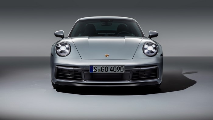 Porsche 911 Carrera 4S 2019 Front View