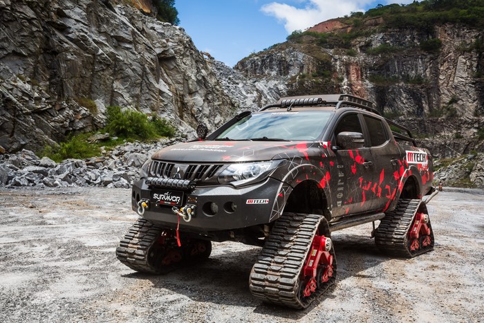 4K 2018 Mitsubishi L200 Triton Survivor Tuning Pickup