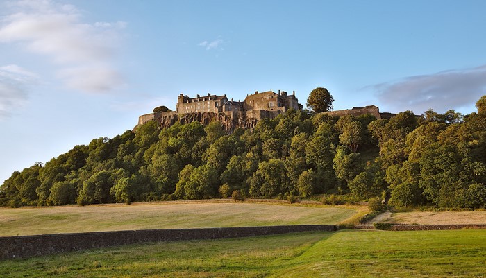 Stirling Castle, Scotland, Forests, Scenery