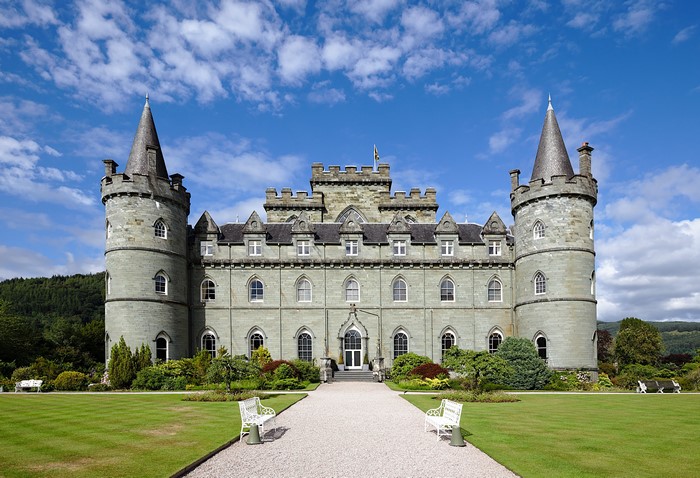 4K Inveraray Castle Scotland