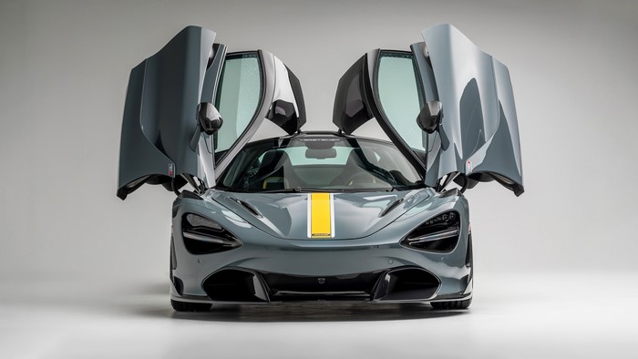 4K McLaren 720S with Opened Doors