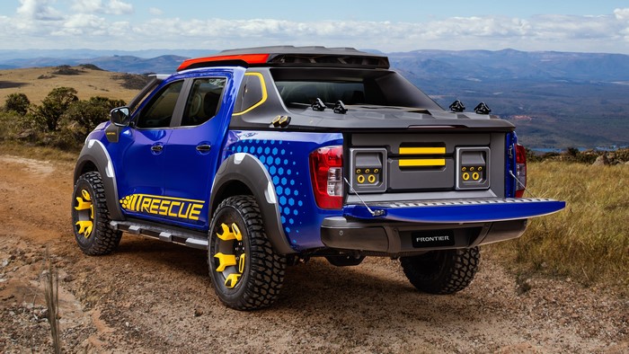 4K Concept 2018 Sentinel Frontier Nissan Pickup Truck