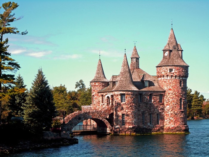 Boldt Castle on Hart Island, New York, USA