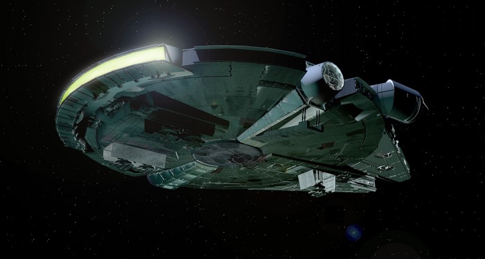 Millennium Falcon from Star Wars