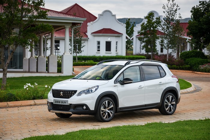White Peugeot 2008 SUV