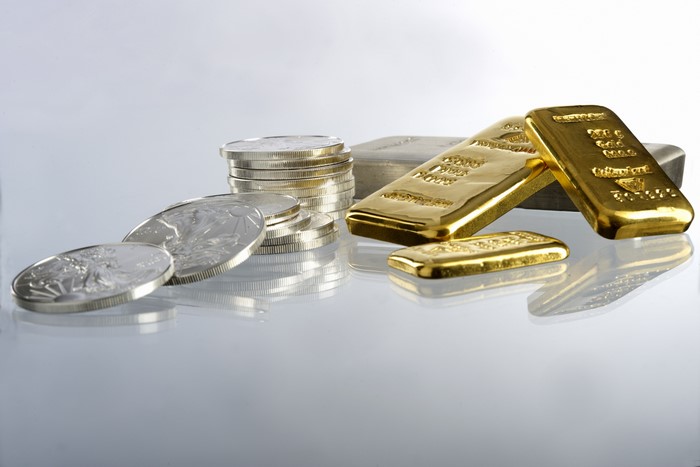 Gold and Silver Coins and Ingots