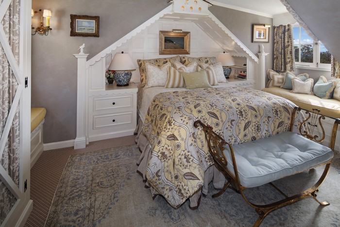 Bedroom Interior Design with Bed