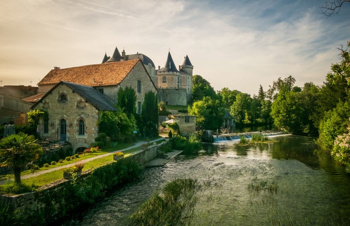 Chateau de Verteuil sur Charente, France