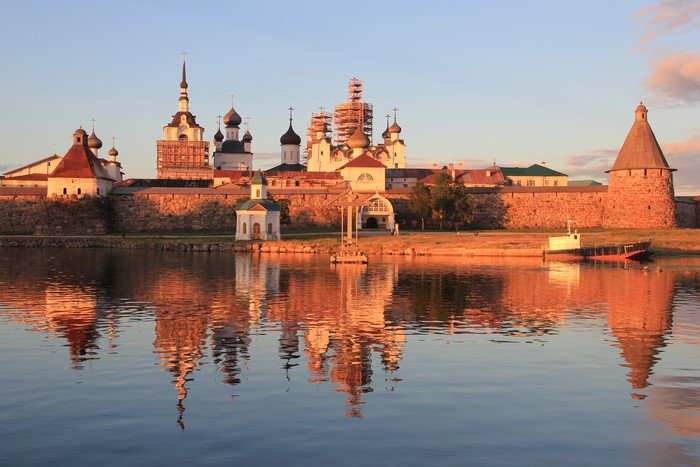 Spaso-Preobrazhensky Solovetsky Monastery on Solovetsky Island, Russia
