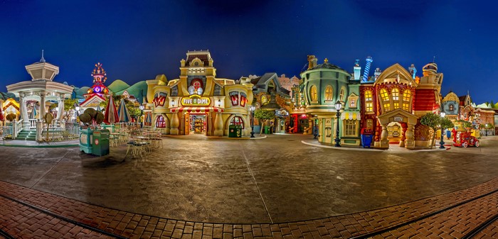 Toontown at Disneyland Park in Anaheim, California