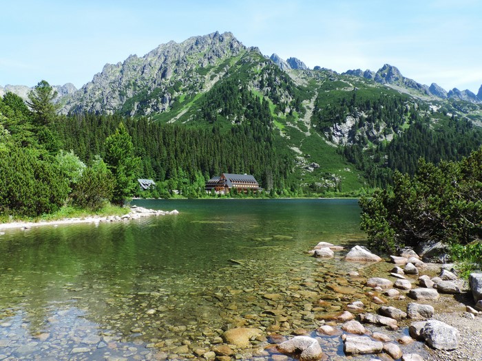Popradske pleso High Tatras Slovakia Mountain Lake