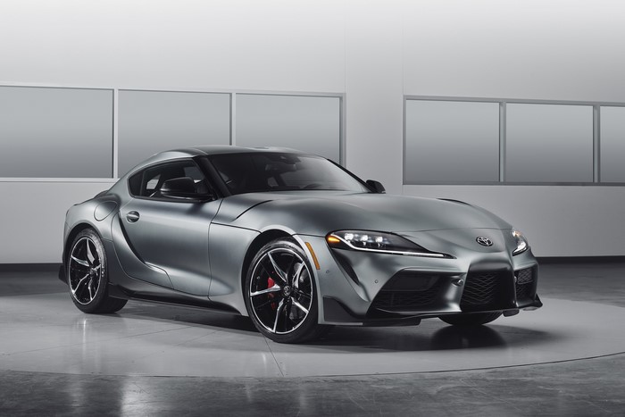2020 Toyota GR Supra in grey
