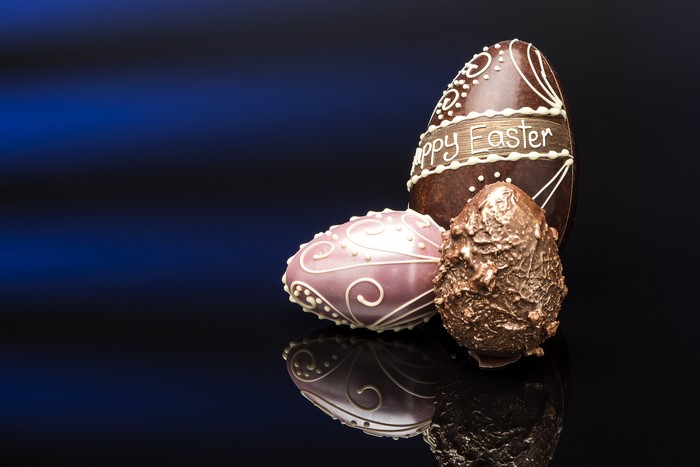 4K Easter Chocolate Eggs