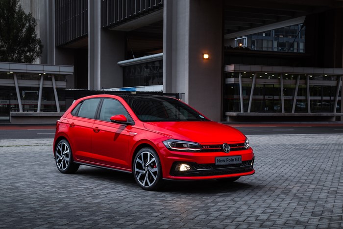 Red 2018 Volkswagen Polo GTI