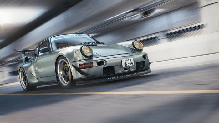 4K Porsche 964 RWB CGI in Motion