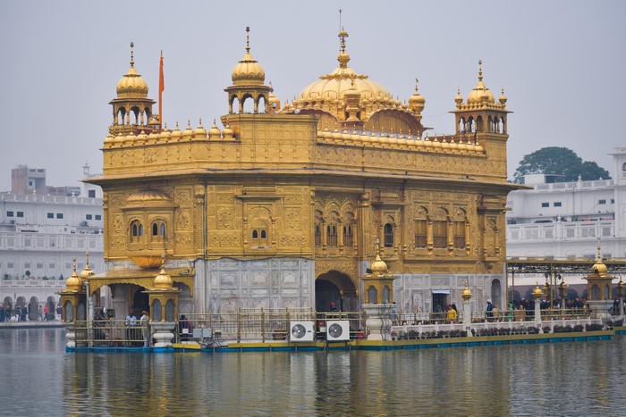 Golden Temple in Amritsar, Punjab, India