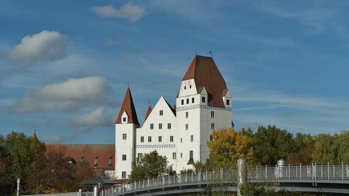 New Castle in Ingolstadt, Bavaria, Germany