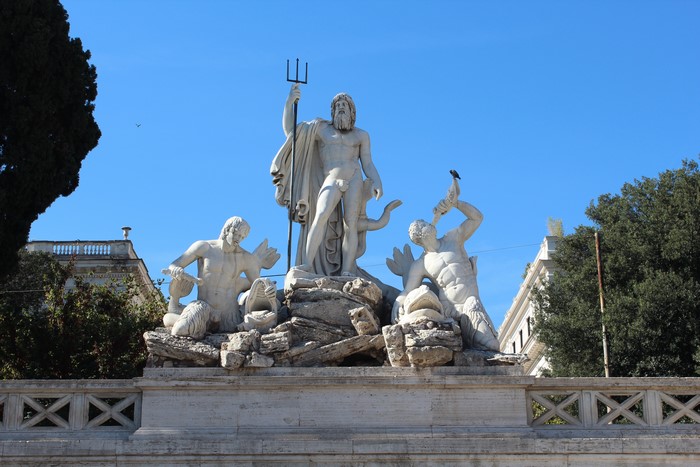 Fountain of Neptune, Piazza del Popolo, Rome