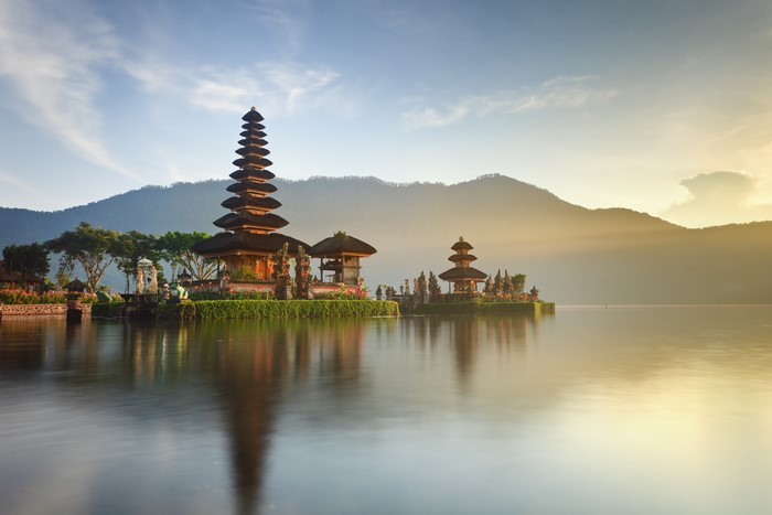 Ulun Danu Beratan Temple Bali Indonesia