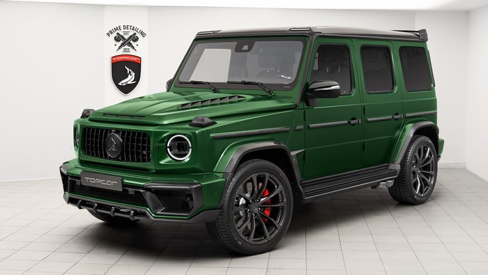 Green Mercedes-Benz G63 AMG Inferno by TopCar