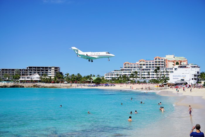 Resorts Houses Coast Airplane Beach Flight