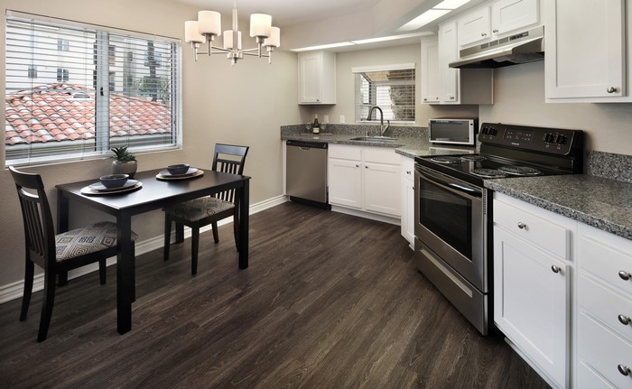 Kitchen with Dining Table and Chairs