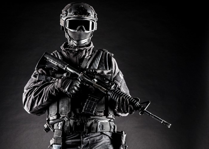 Soldiers, Assault rifle, Military war helmet, Uniform, Glasses, HD ...