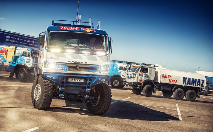 KAMAZ Rally Team Trucks