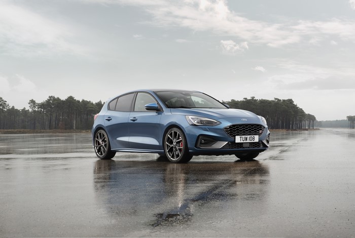 2019 Ford Focus ST in Light Blue
