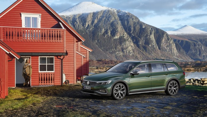 Green 2019 Volkswagen Passat Alltrack