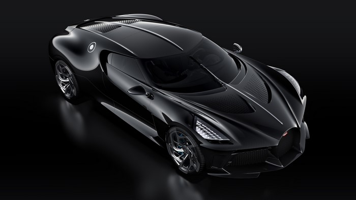 Bugatti La Voiture Noire in Black