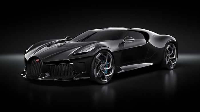 Bugatti La Voiture Noire in Black 4K