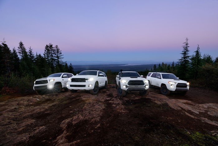 Toyota 4Runner, Tacoma, Tundra, and Sequoia SUVs