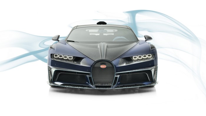 4K Mansory Chiron 2019 Centuria Bugatti Front