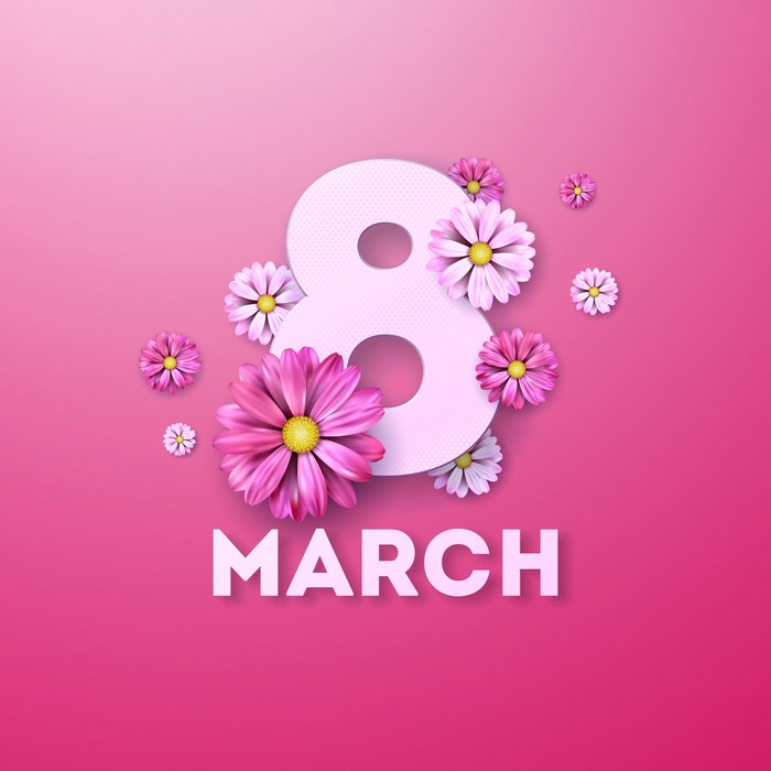 March 8th Flowers