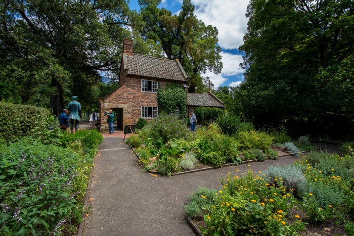 Captain Cook Garden in Melbourne, Australia