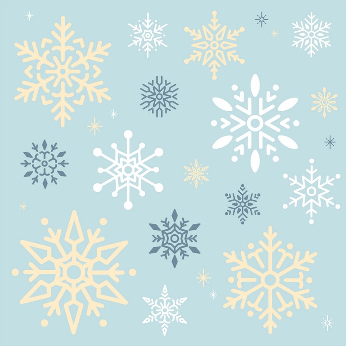 Snowflakes Texture 4K