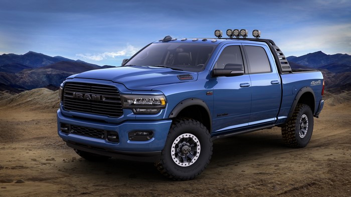 Blue Ram 2500 Heavy Duty Pickup Truck
