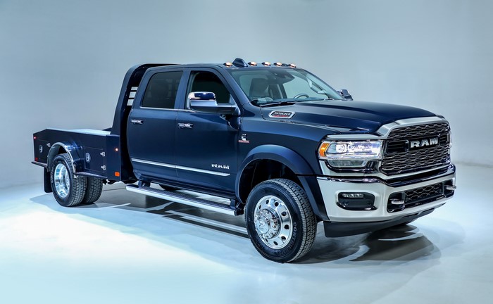 Blue Ram 5500 Limited Double Cab Chassis Truck