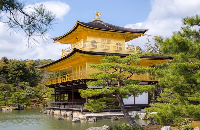 Kinkaku-ji Temple in Kyoto, Japan