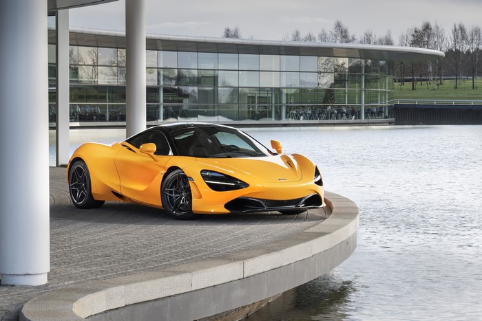Yellow McLaren 720S MSO 2019