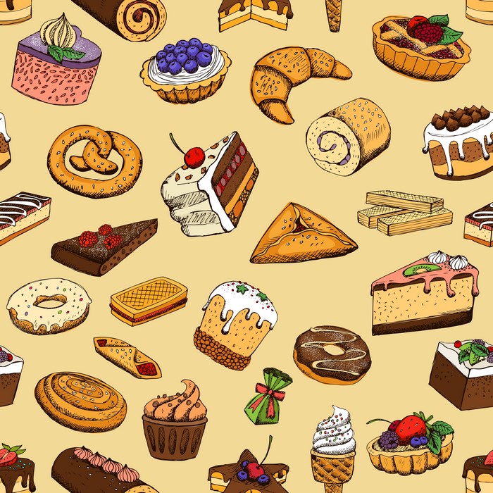 Assortment of Pastries and Sweets