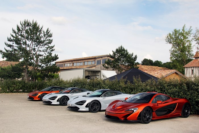 McLaren P1 and 720S cars