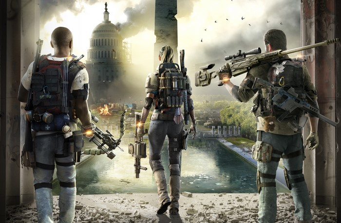 The Division 2 Sniper Soldiers in Washington D.C.